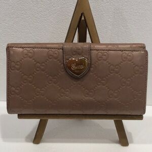 Gucci Long Bi fold Wallet GUC with COA